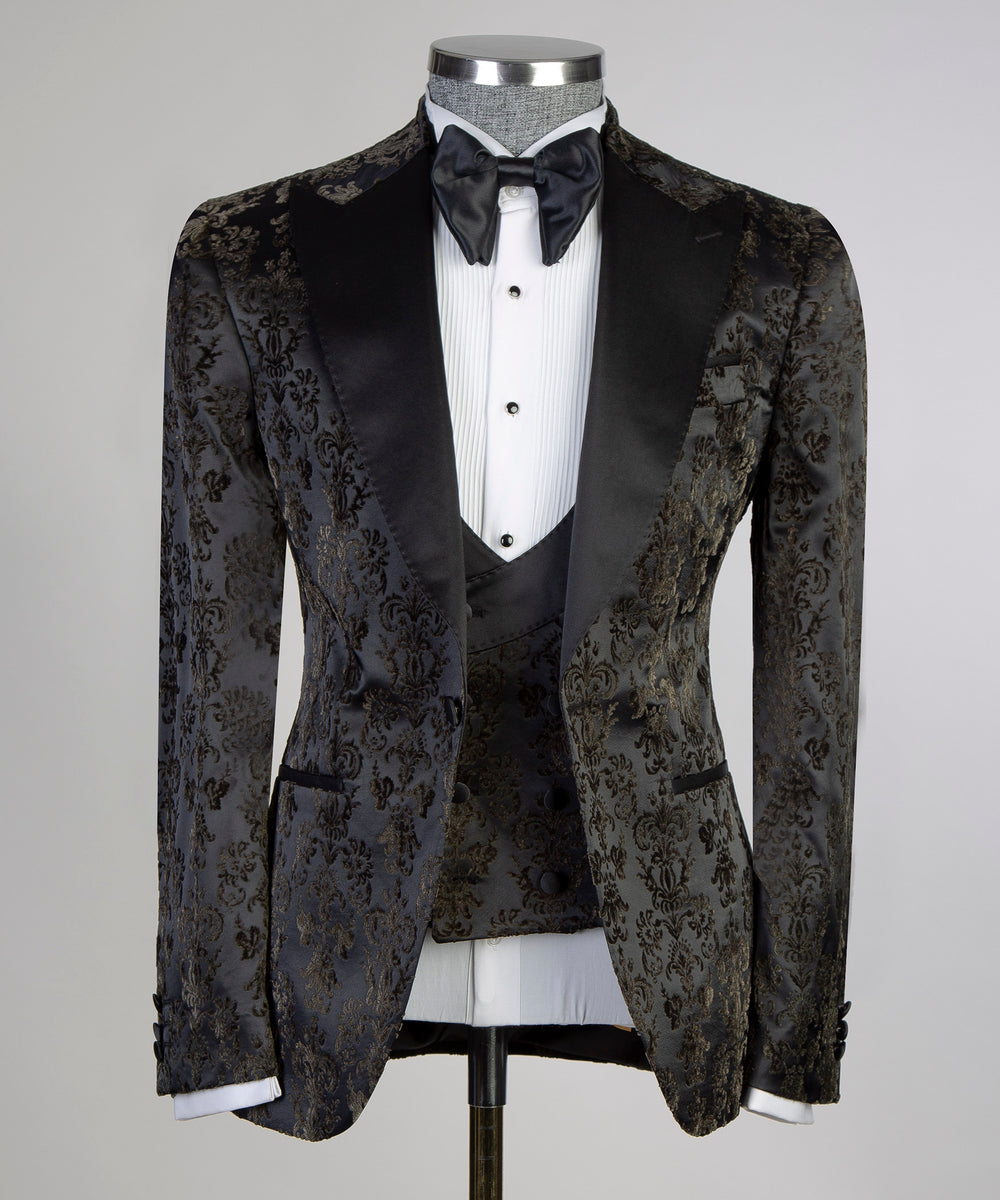 Pattern Fabric Tuxedo – LABERDE