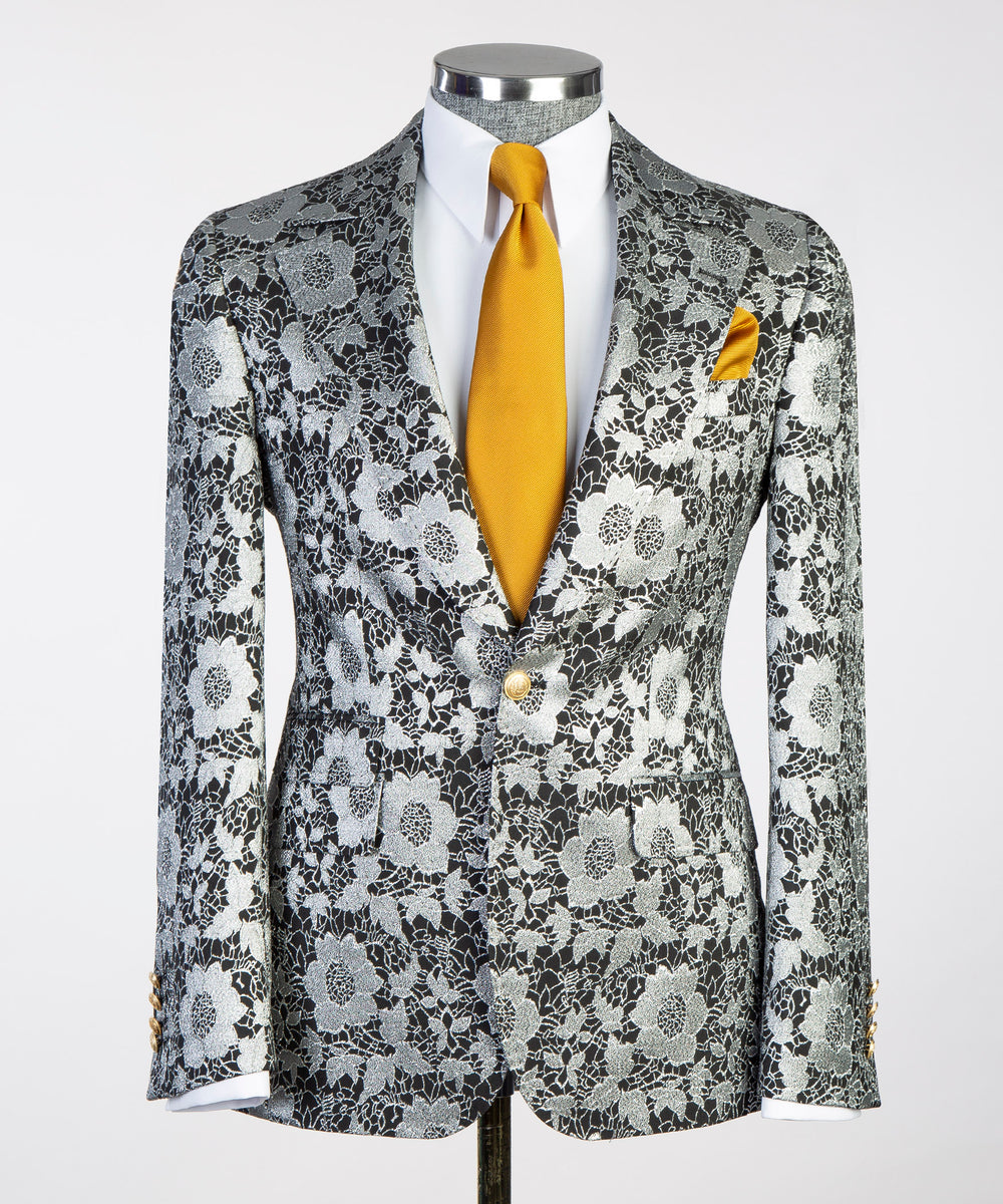 Floral Pattern Suit – LABERDE