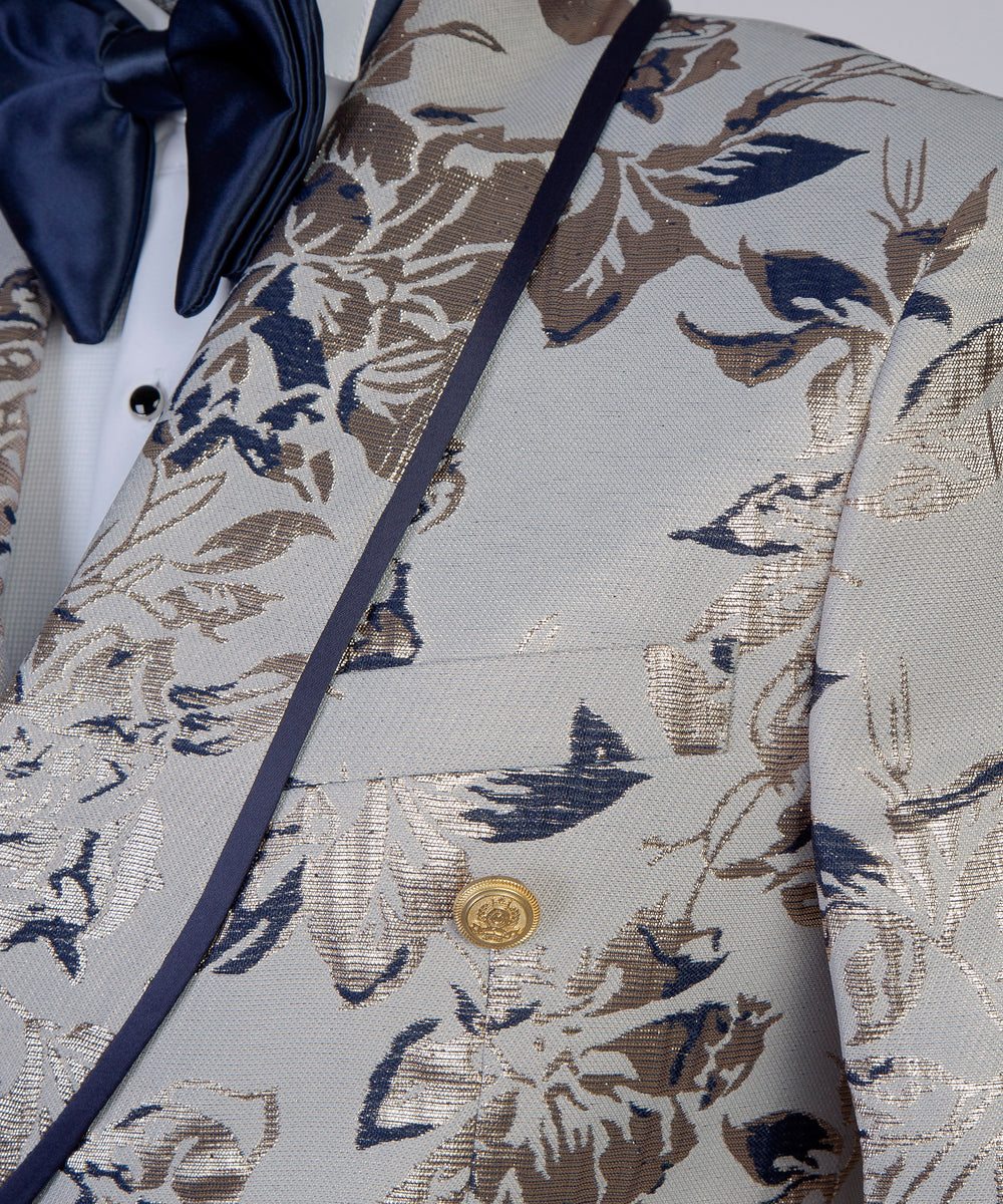 Floral Pattern Tuxedo – LABERDE