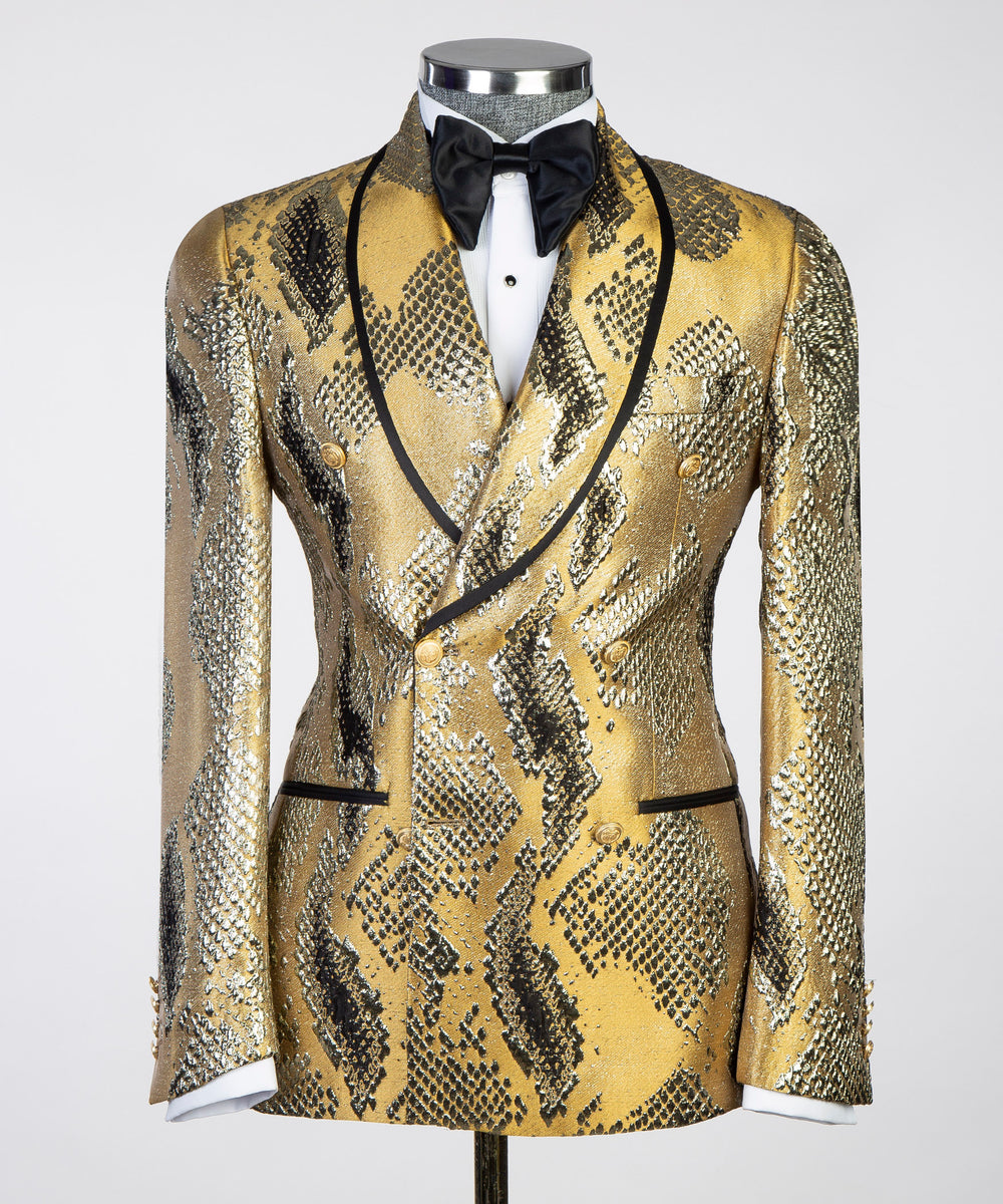 Floral Pattern Tuxedo – LABERDE