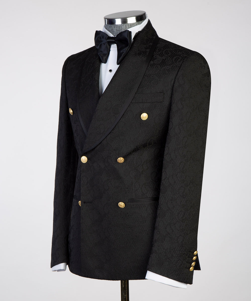Floral Pattern Tuxedo – LABERDE