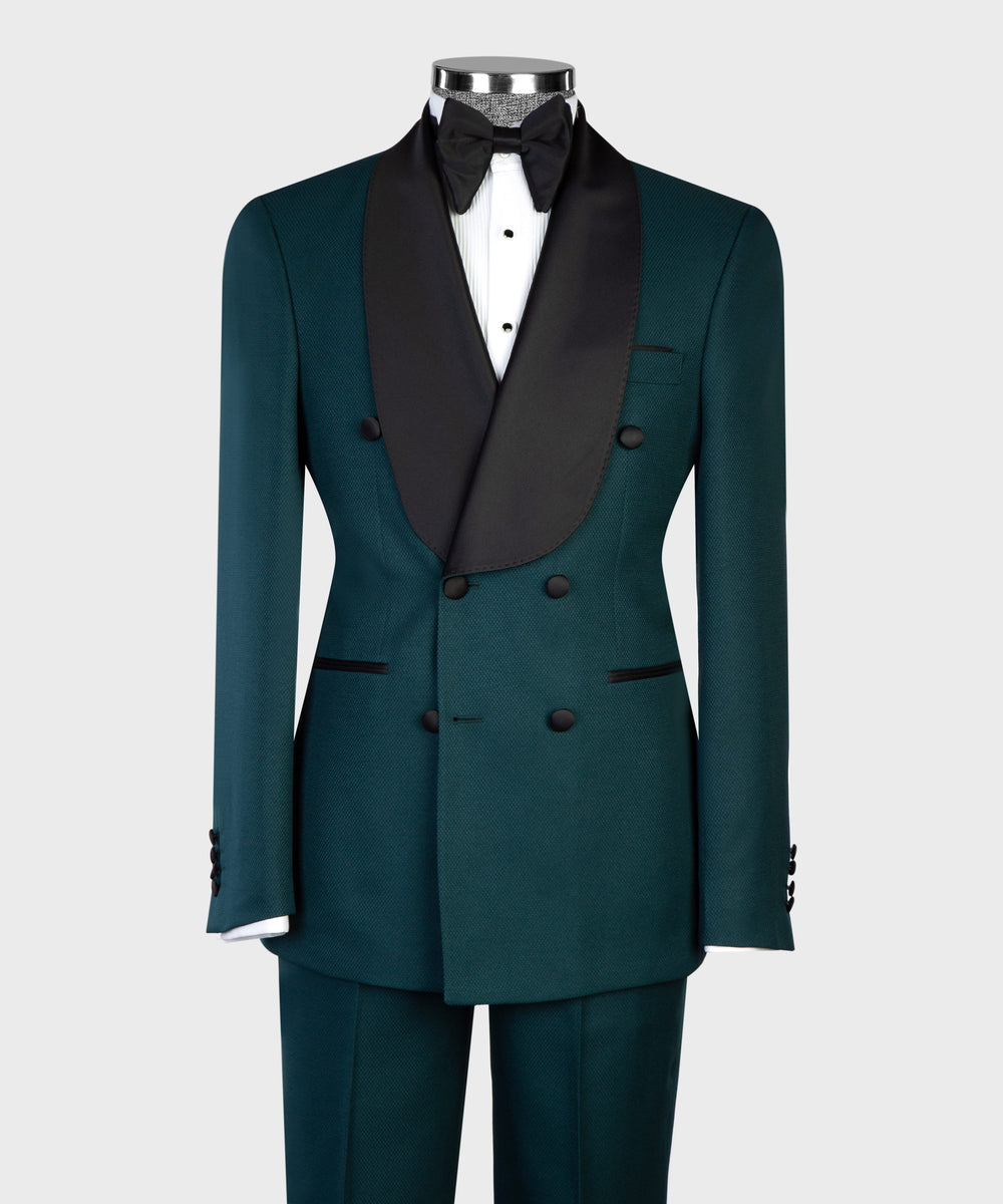 Green Pattern Tuxedo – LABERDE