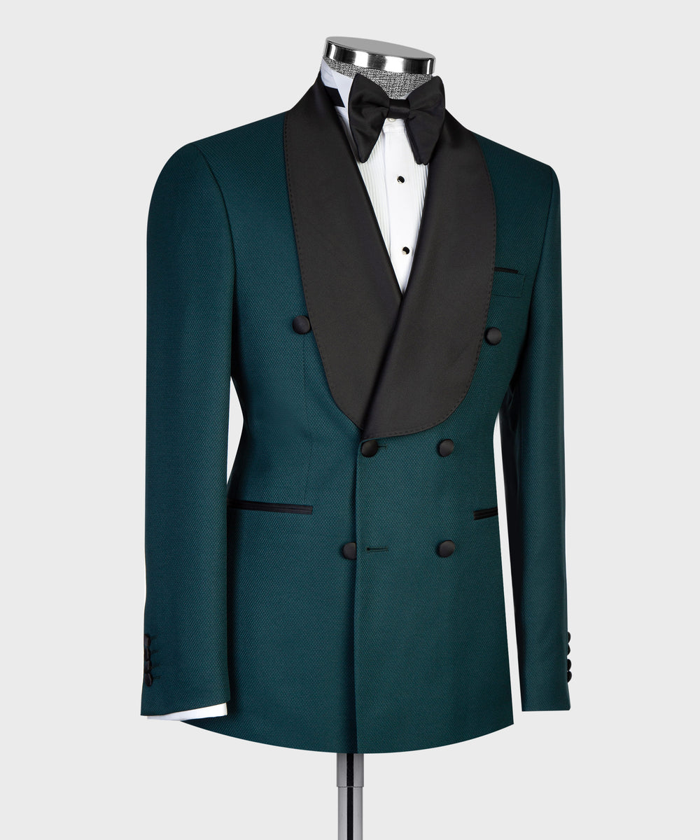 Green Pattern Tuxedo – LABERDE