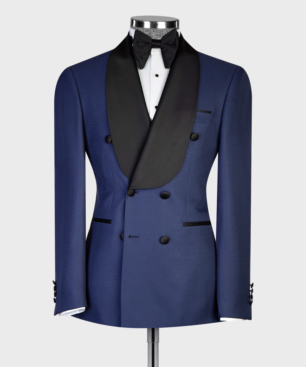 Blue Pattern Tuxedo – LABERDE