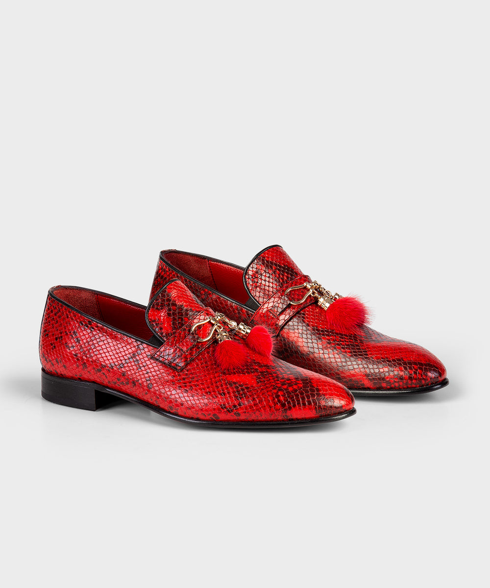 Crocodile Pattern Loafer LABERDE