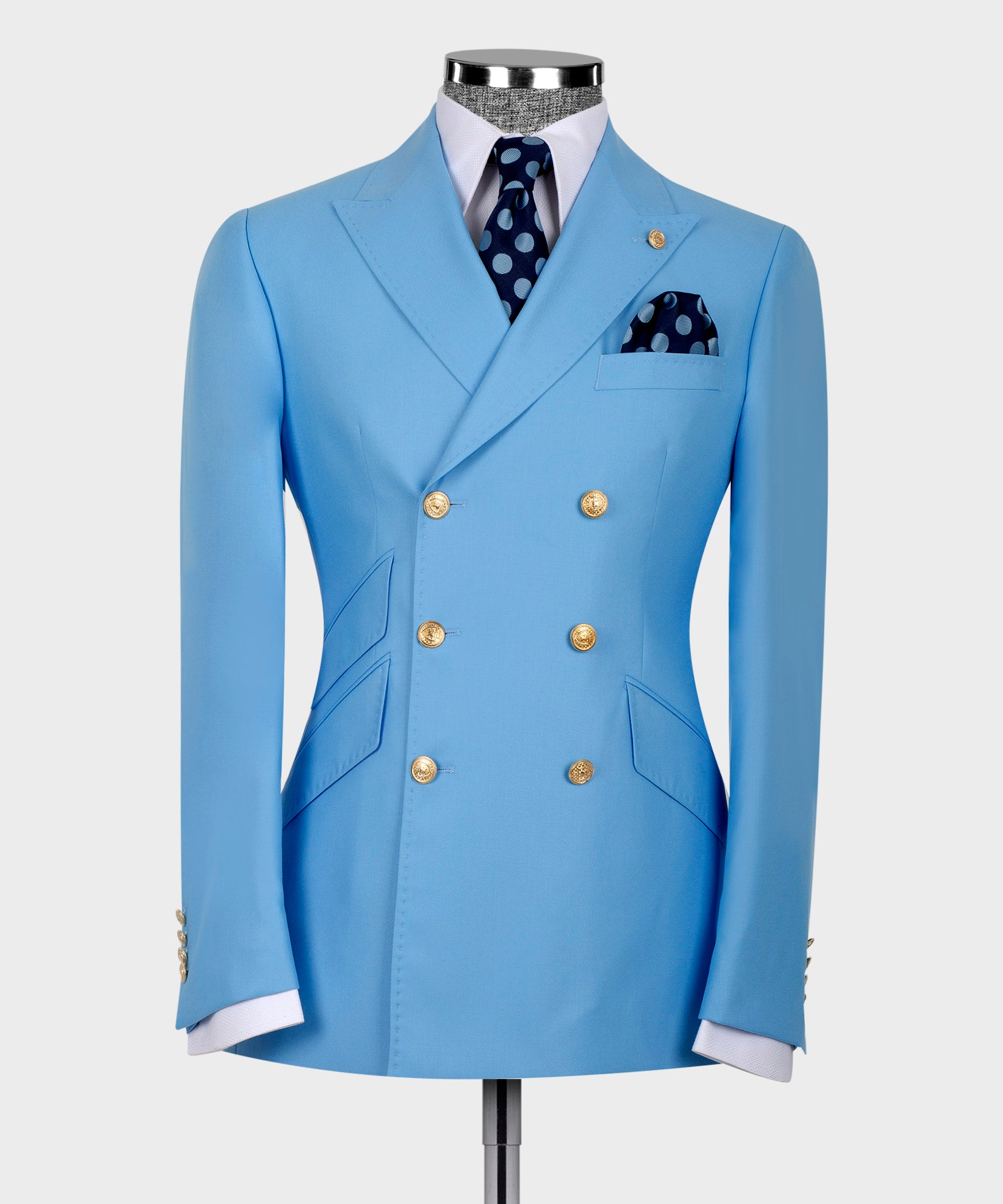 ジャケット・アウター 6 button double breasted tailored jacket Six Button Double Breasted – LABERDE